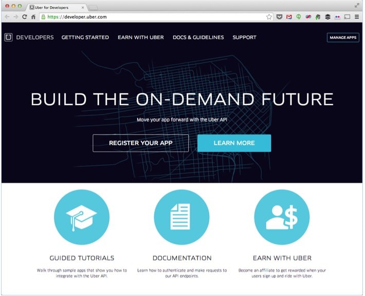 uberapi1 1 Uber anuncia API aberta já integrada com 11 parceiros