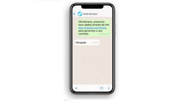 Clicksing lanca solucao que usa WhatsApp para formalizar contratos a distancia Clicksign lança solução que usa WhatsApp para formalizar contratos à distância
