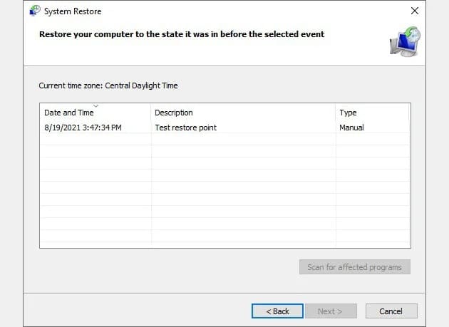 Como reparar o Windows 10 (e 11) em 4 etapas 6 win10 repair 06 restore point item 100906114 orig 1 Como reparar o Windows 10 (e 11) em 4 etapas