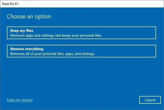 Como reparar o Windows 10 (e 11) em 4 etapas 9 win10 repair 09 reset this pc keep remove 100906118 orig 1 Como reparar o Windows 10 (e 11) em 4 etapas