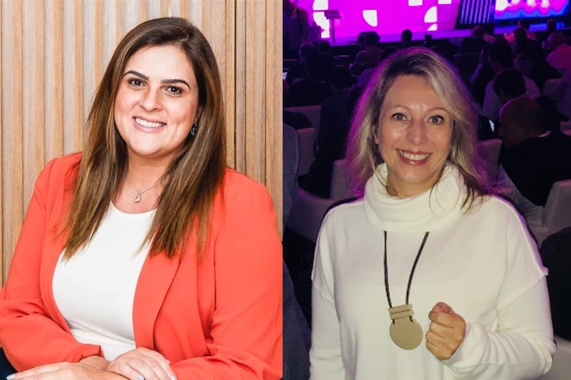 Catia Dimov e Gisele Boni Zup Novos executivos da semana: Sinqia, Zup, Simpress e mais